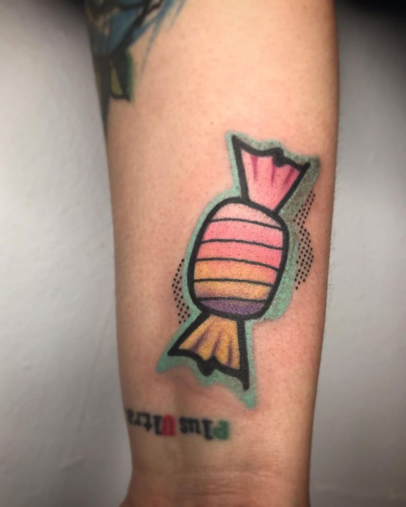 30 Pretty Candy Tattoos You Must Love