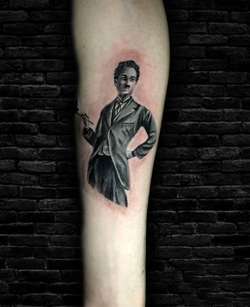 30 Unique Charlie Chaplin Tattoos You Can Copy