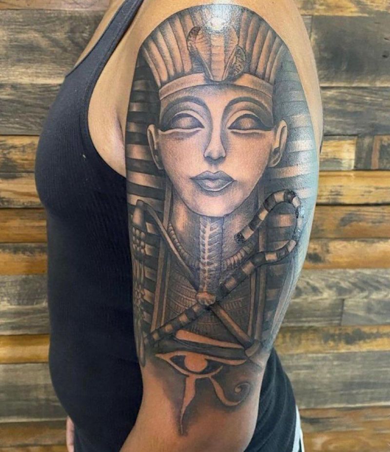 30 Unique King Tut Tattoos You Must Try