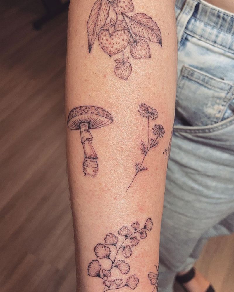 30 Pretty Maidenhair Fern Tattoos You Must Love