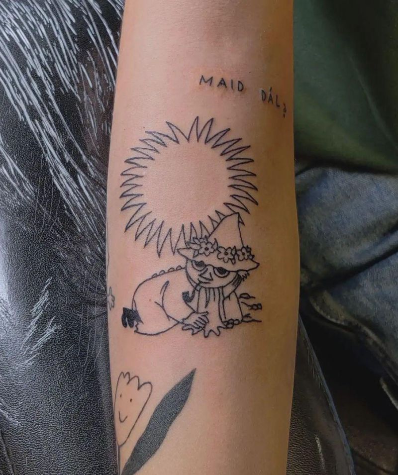 30 Cute Moomin Tattoos You Must Love