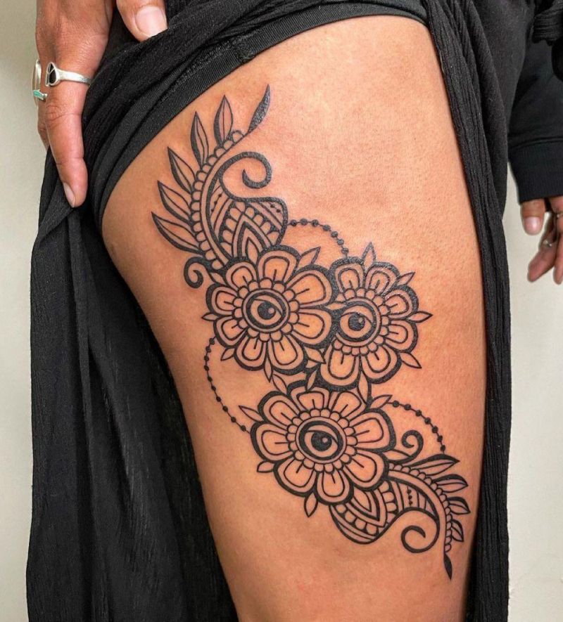 30 Unique Paisley Tattoos for Your Inspiration