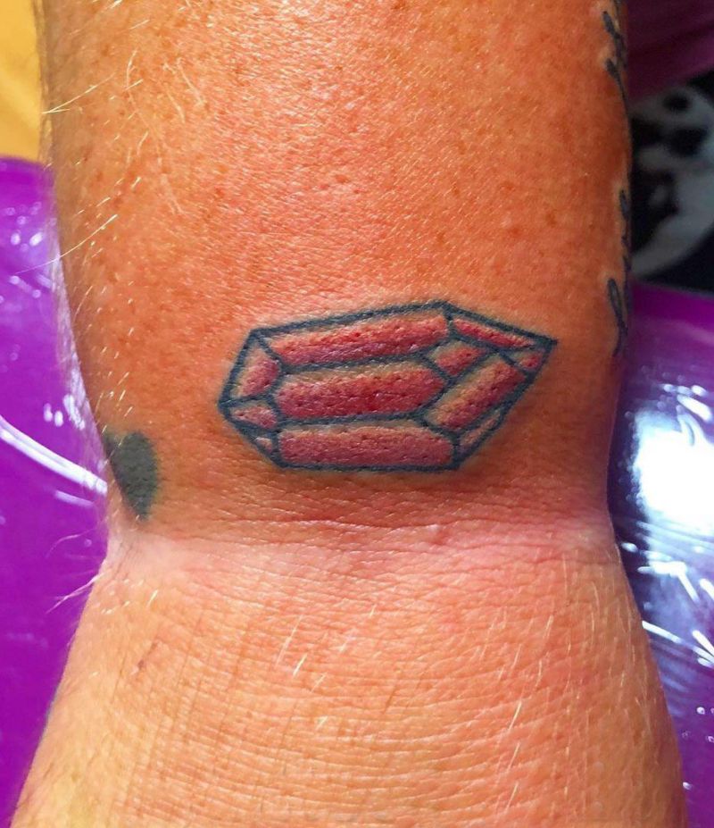 30 Pretty Ruby Tattoos You Must Try