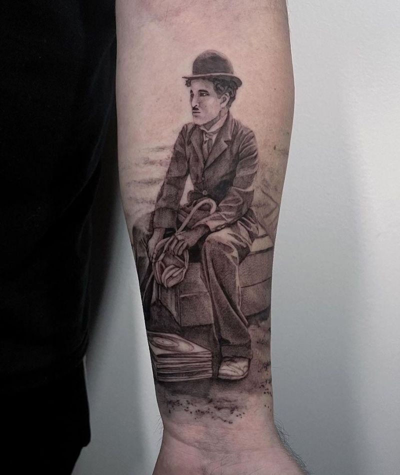 30 Unique Charlie Chaplin Tattoos You Can Copy