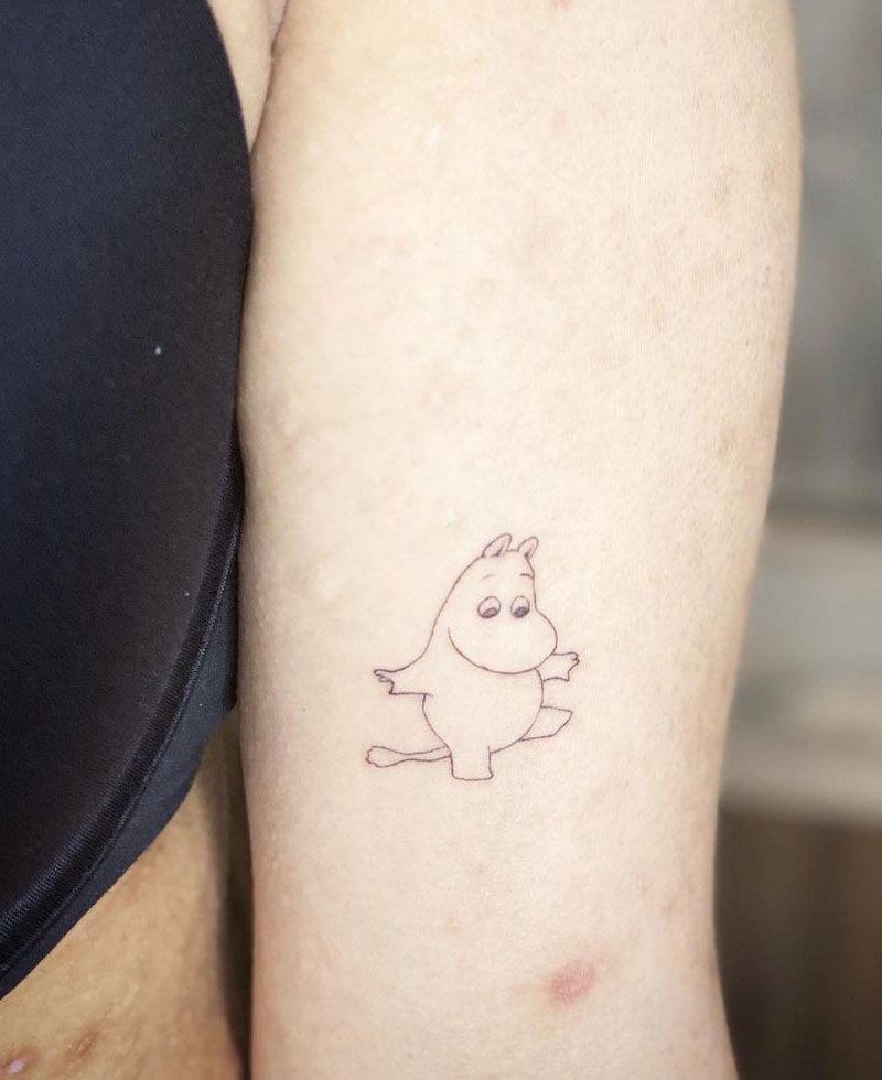 30 Cute Moomin Tattoos You Must Love