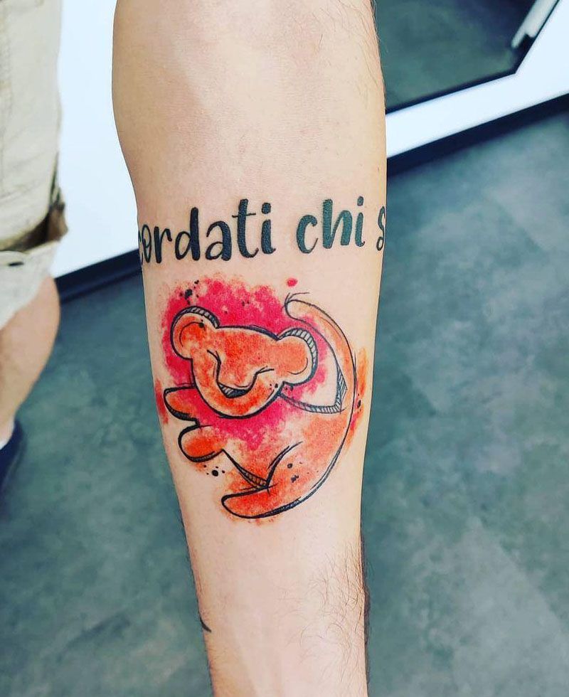 30 Cute Simba Tattoos You Must Love