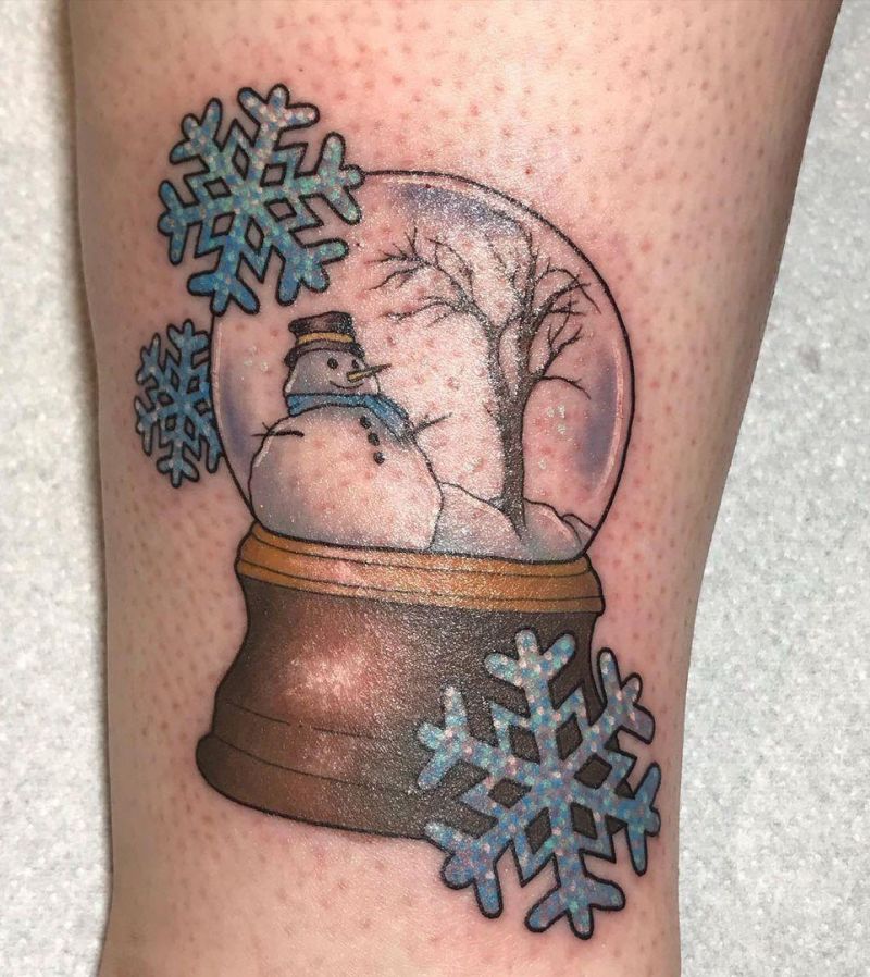 30 Unique Snowman Tattoos You Can Copy