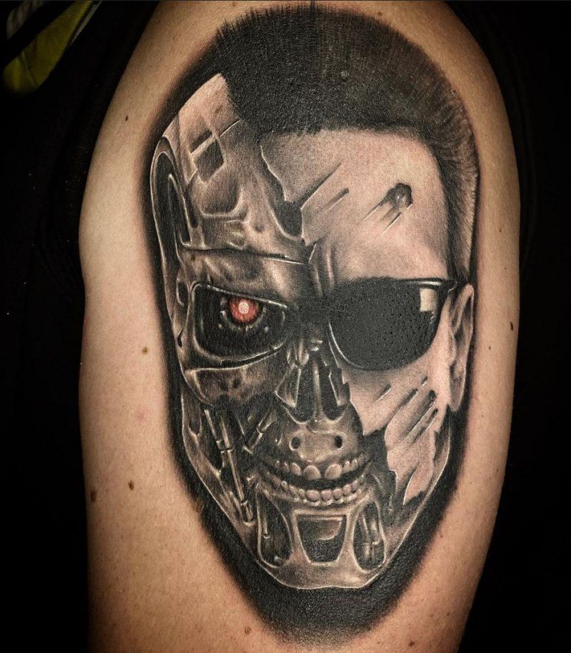 30 Unique Terminator Tattoos for Your Inspiration