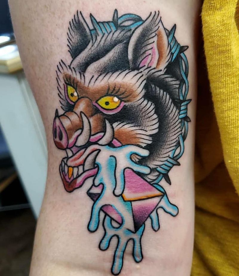 30 Unique Warthog Tattoos You Must Try