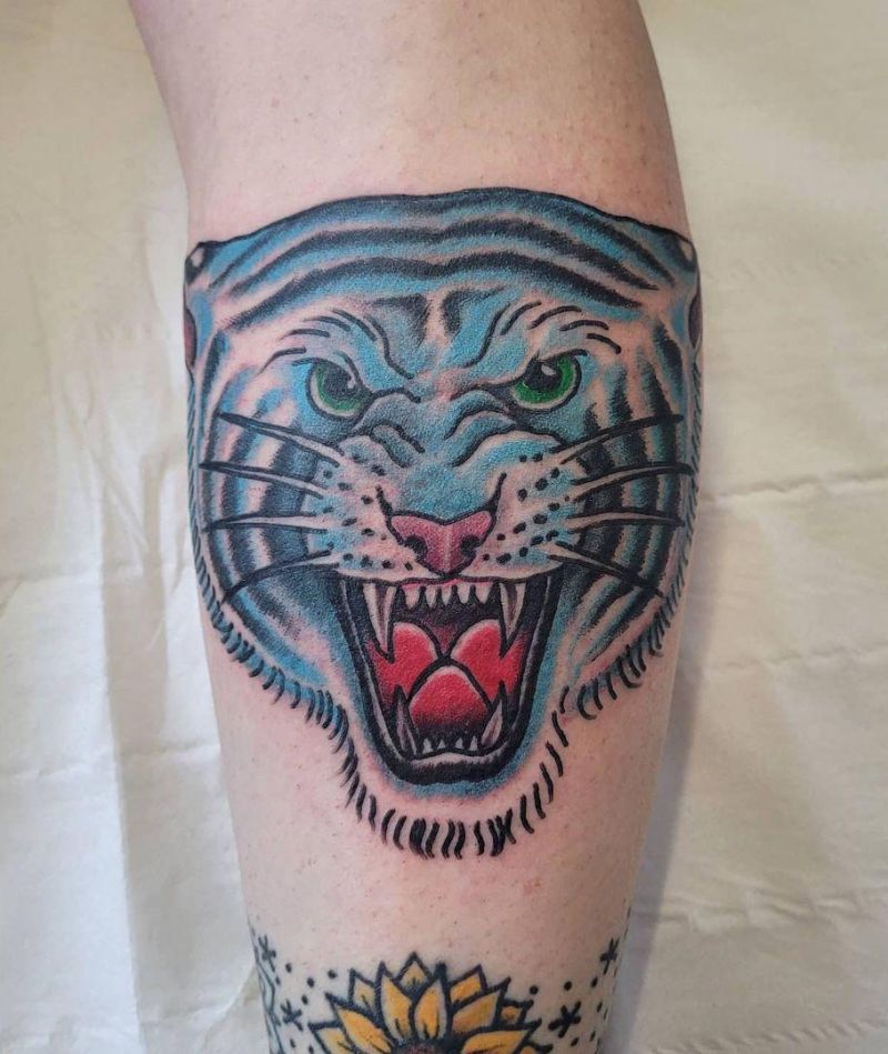 30 Pretty White Tiger Tattoos You Can Copy