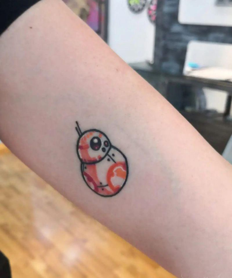 30 Pretty BB8 Tattoos You Must Try