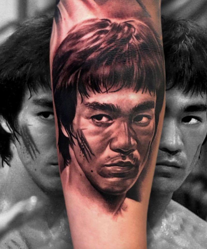 30 Unique Bruce Lee Tattoos You Must Love