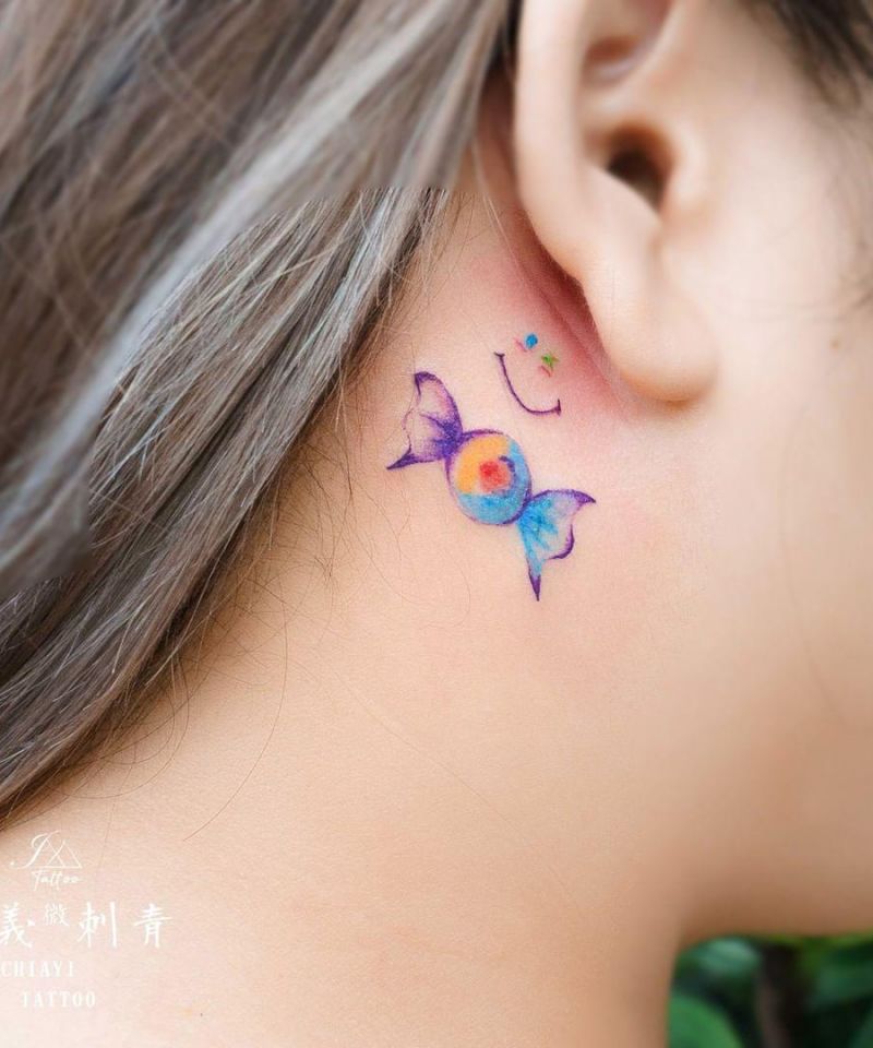 30 Pretty Candy Tattoos You Must Love