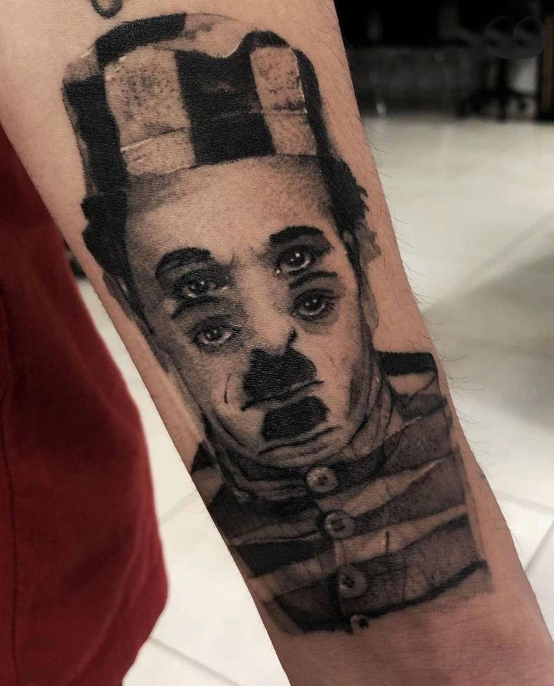 30 Unique Charlie Chaplin Tattoos You Can Copy