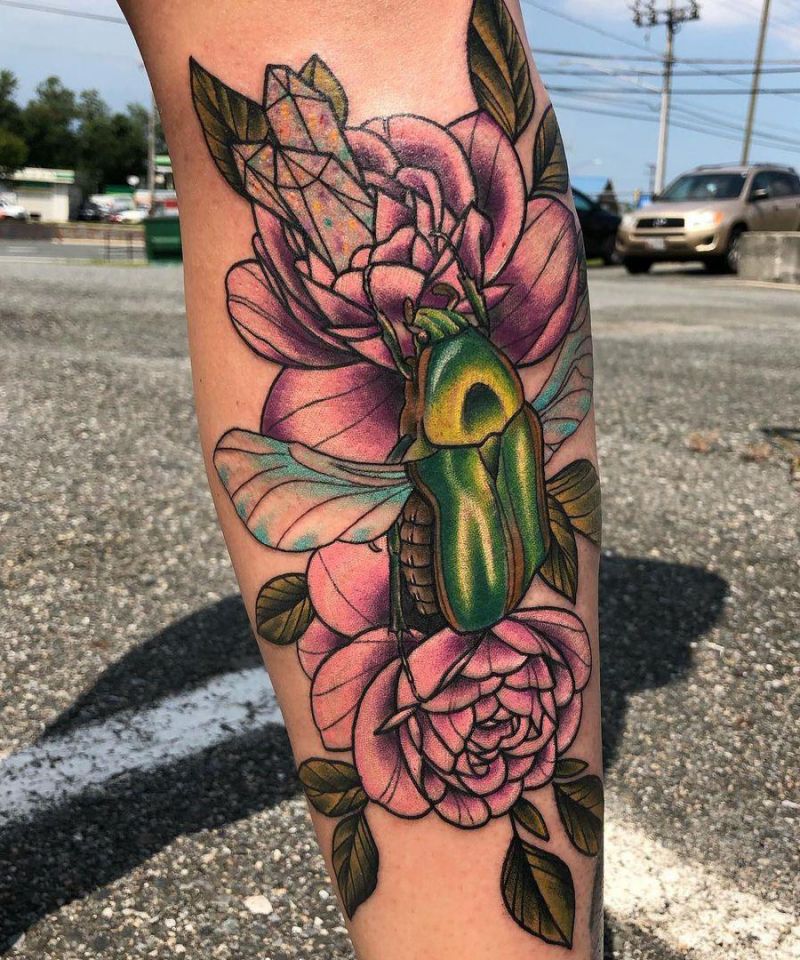 30 Unique June Bug Tattoos for Your Inspiration