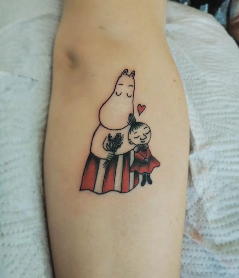 30 Cute Moomin Tattoos You Must Love