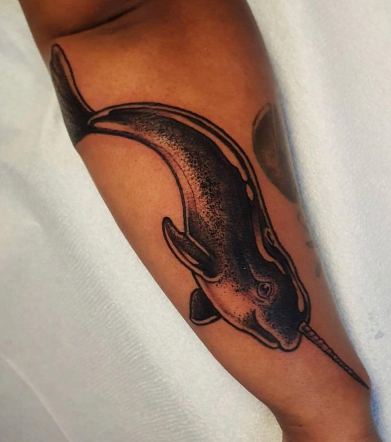 30 Unique Narwhal Tattoos You Must Love