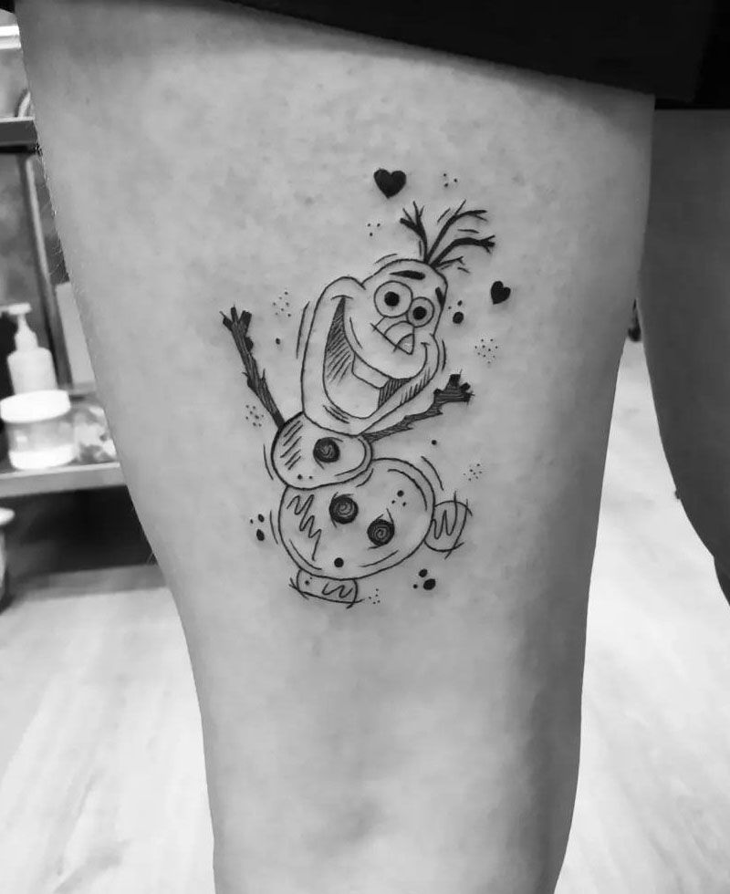 30 Great Olaf Tattoos to Inspire You