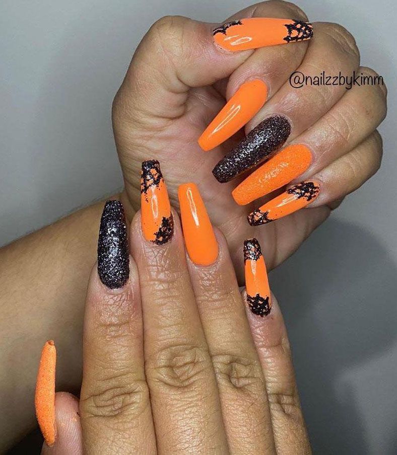 30 Spider Web Nail Art Designs for Halloween