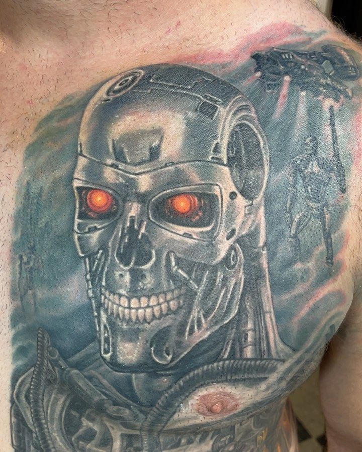 30 Unique Terminator Tattoos for Your Inspiration