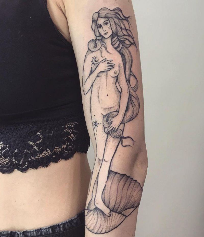 30 Pretty Venus Tattoos You Will Like to Try