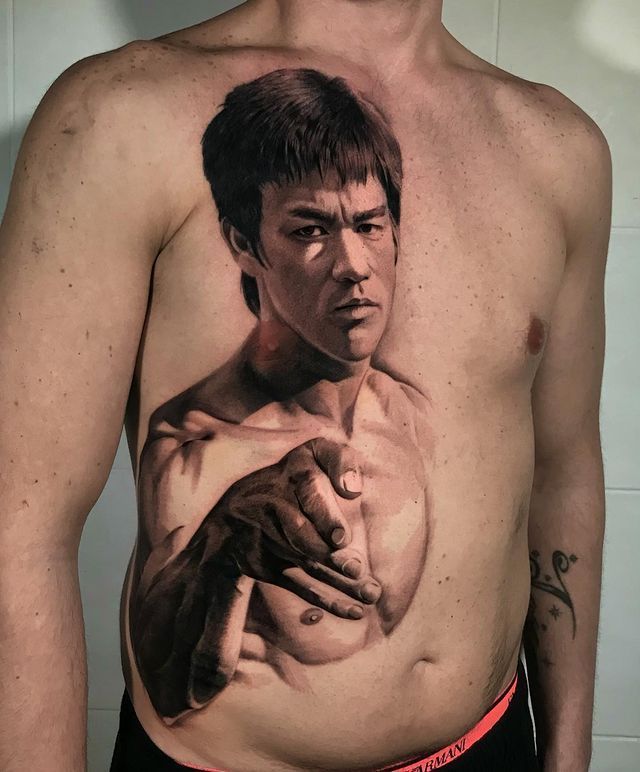 30 Unique Bruce Lee Tattoos You Must Love