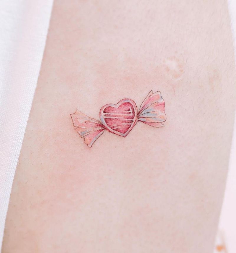 30 Pretty Candy Tattoos You Must Love