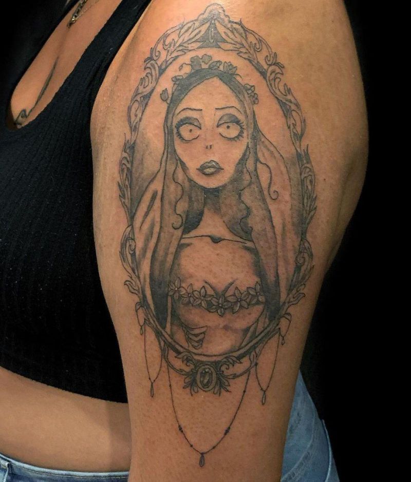 30 Unique Corpse Bride Tattoos You Will Love