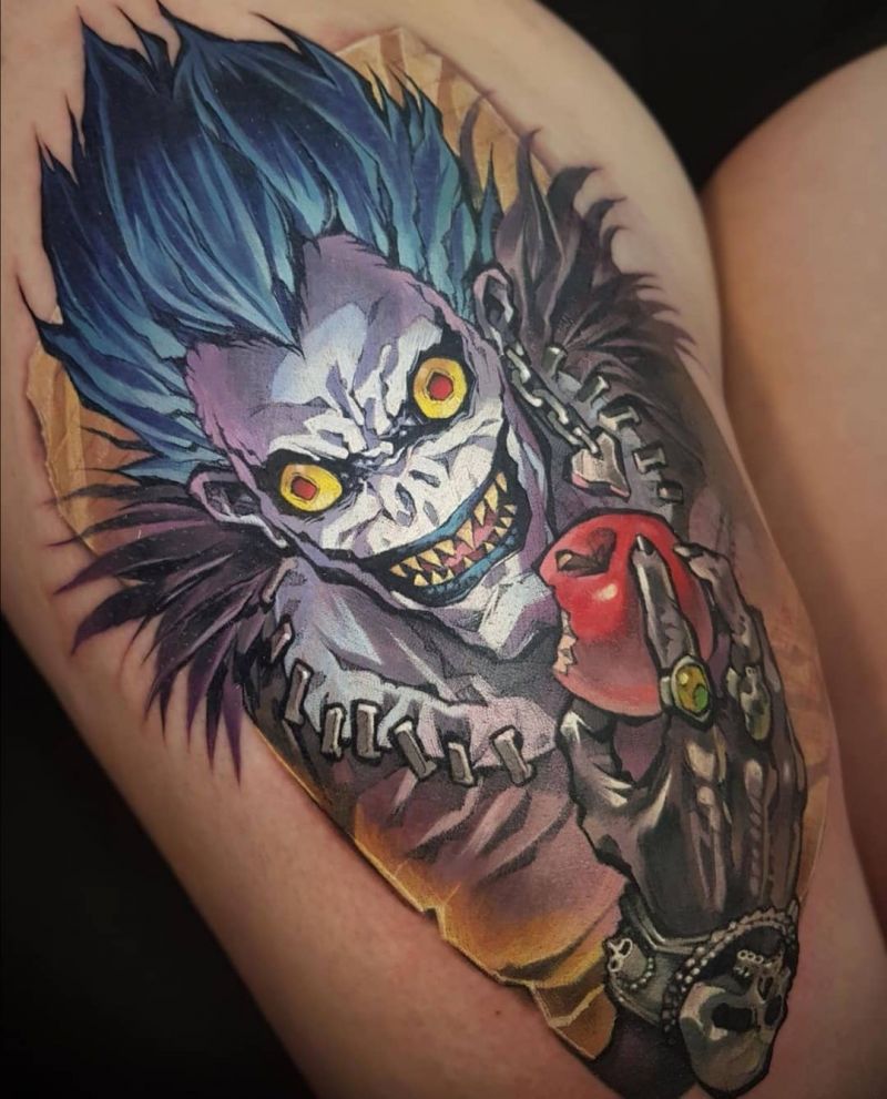 30 Unique Deathnote Tattoos You Must Love