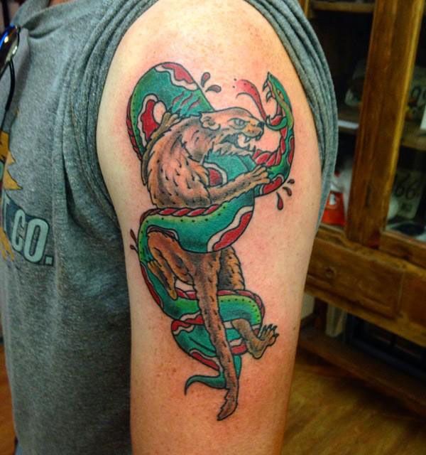 30 Unique Mongoose Tattoos You Can Copy