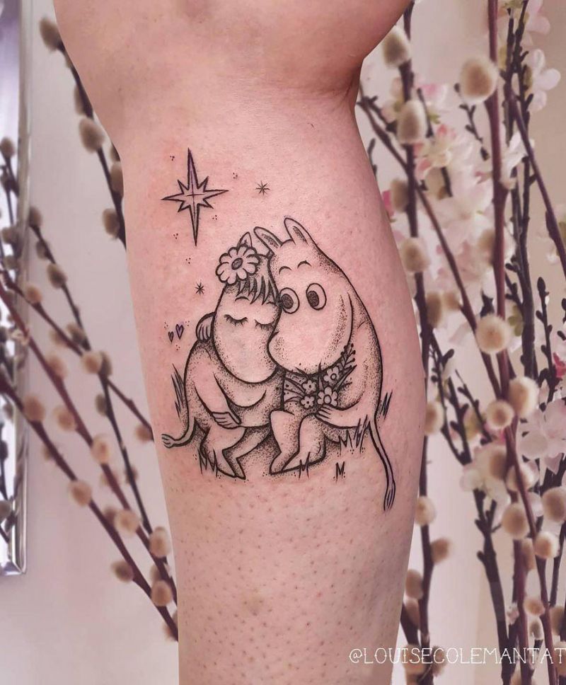 30 Cute Moomin Tattoos You Must Love