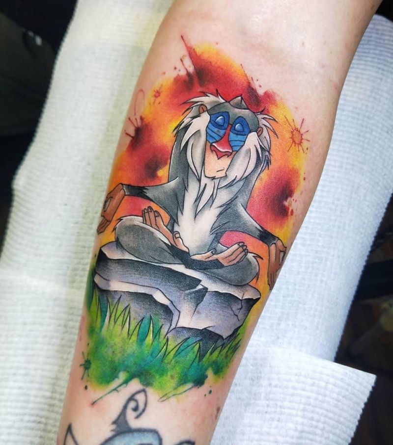 30 Unique Rafiki Tattoos You Must Try