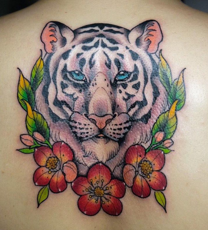 30 Pretty White Tiger Tattoos You Can Copy