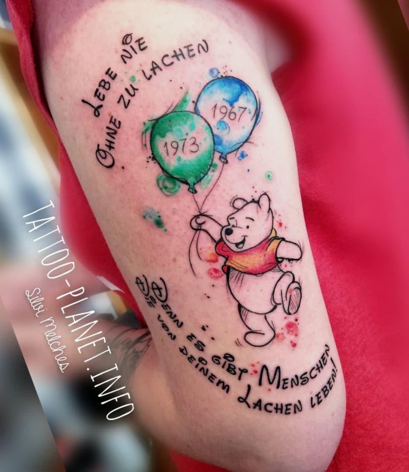 30 Cute Winnie The Pooh Tattoos You Must Try