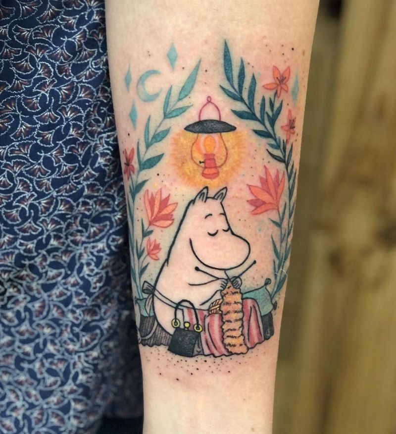 30 Cute Moomin Tattoos You Must Love