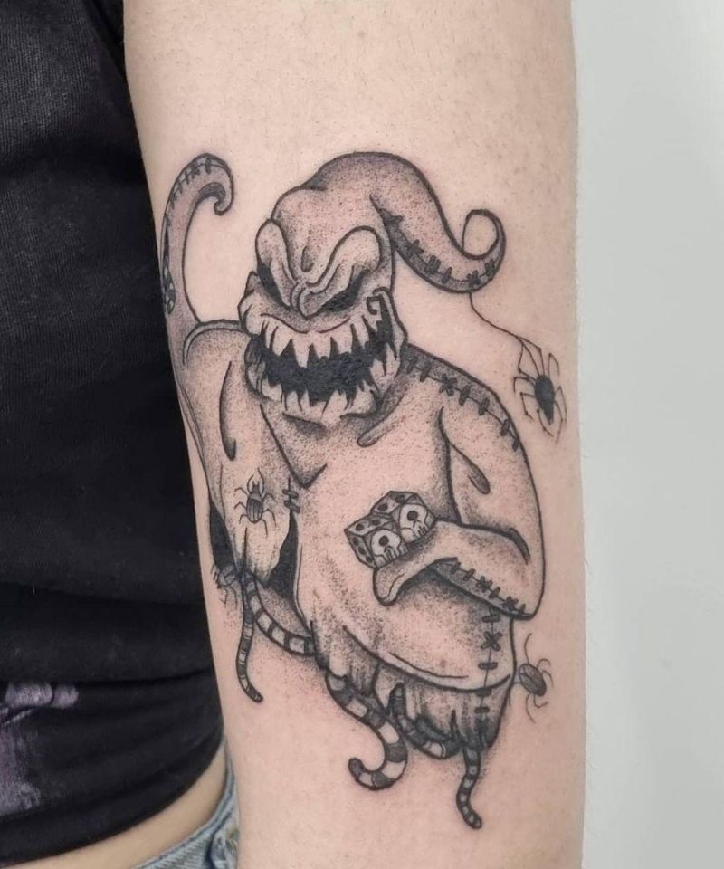 30 Unique Oogie Boogie Tattoos You Can't Miss