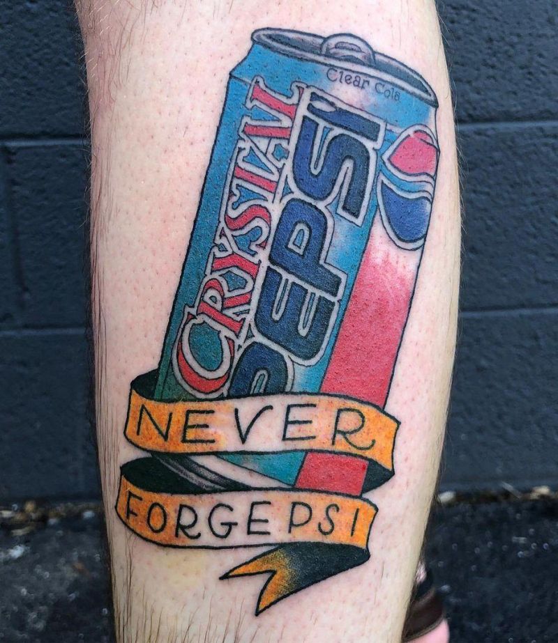 30 Pretty Pepsi Tattoos You Must Try