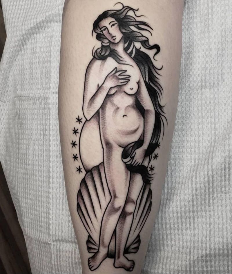 30 Pretty Venus Tattoos You Will Like to Try