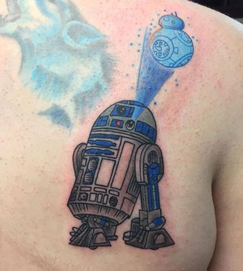 30 Pretty BB8 Tattoos You Must Try