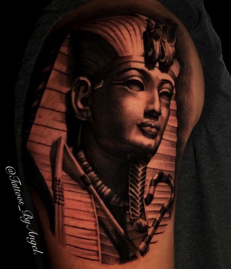 30 Unique King Tut Tattoos You Must Try