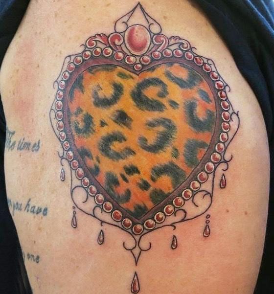 30 Pretty Leopard Print Tattoos You Can Copy