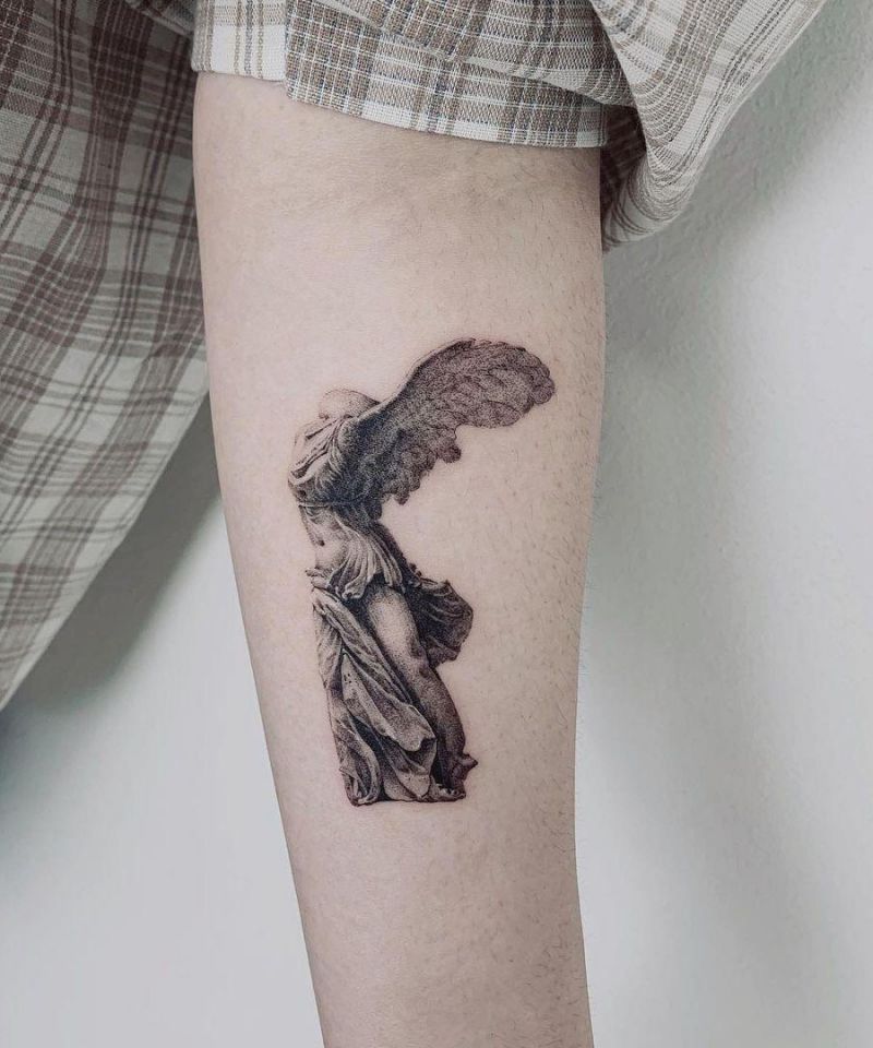 30 Gorgeous Nike Goddess Tattoos You Must See