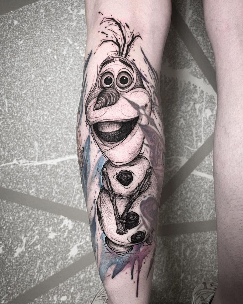 30 Great Olaf Tattoos to Inspire You