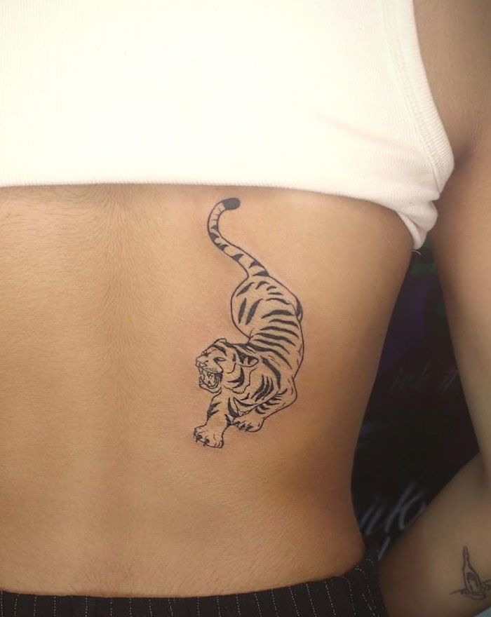 30 Pretty White Tiger Tattoos You Can Copy