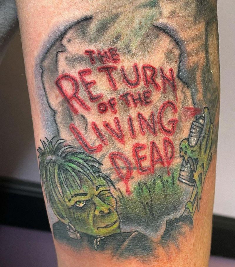 30 Unique Zombie Tattoos You Can Copy