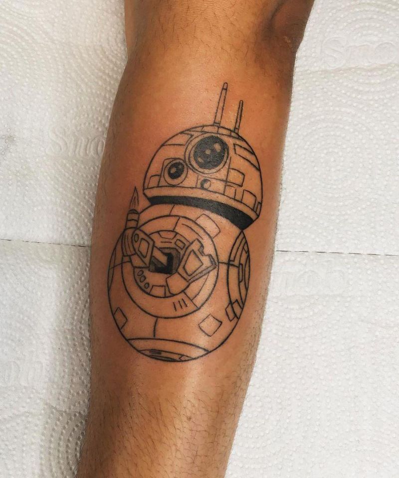 30 Pretty BB8 Tattoos You Must Try