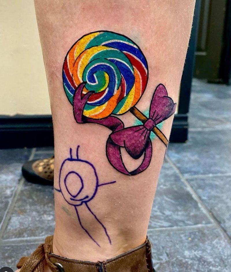 30 Pretty Candy Tattoos You Must Love