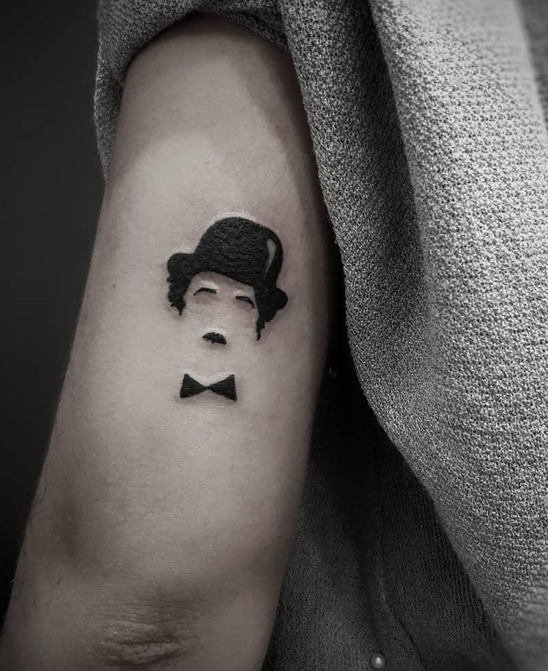 30 Unique Charlie Chaplin Tattoos You Can Copy