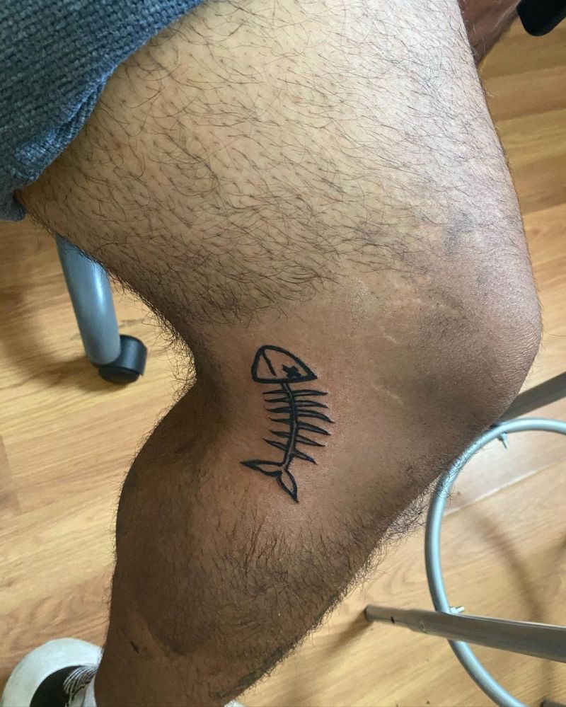 30 Unique Fishbone Tattoos You Can Copy