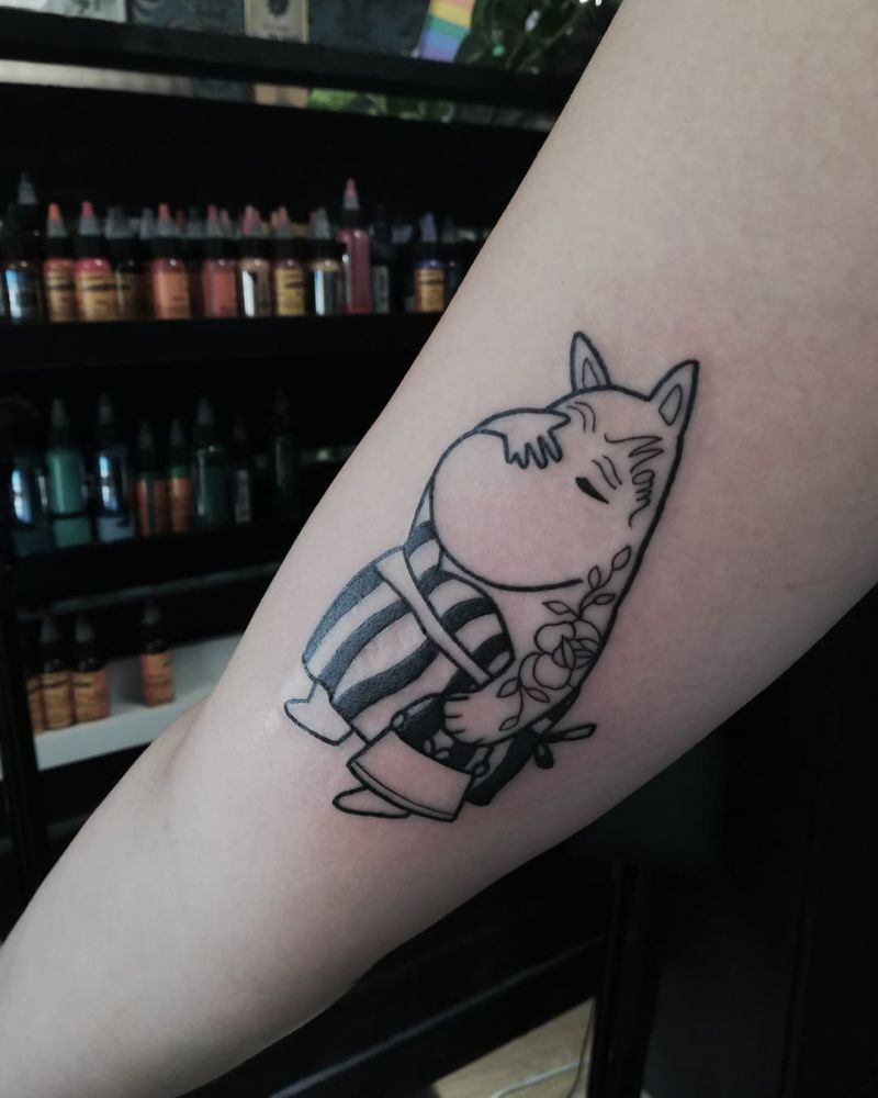 30 Cute Moomin Tattoos You Must Love